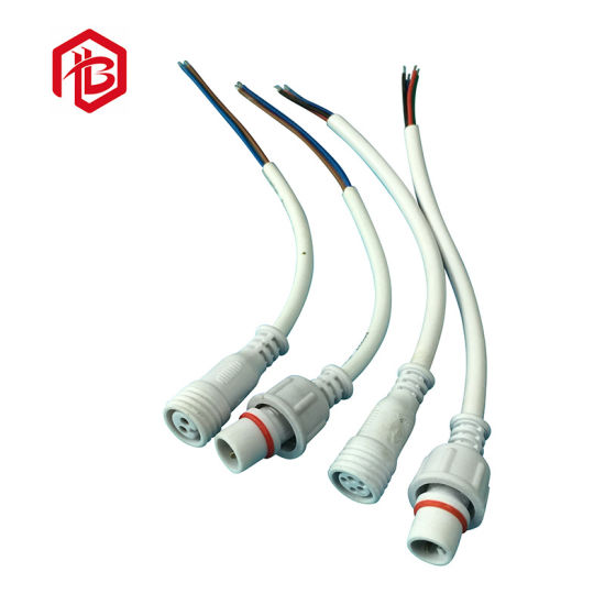 Bett IP67 2-12 Pins Kabel Vandtæt stik til LED