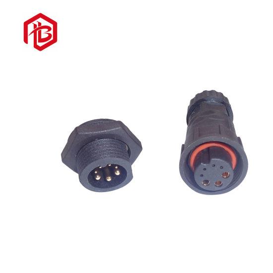 3-pin 4-pin K19 skrueterminal monteringskabel IP67/IP68 stik