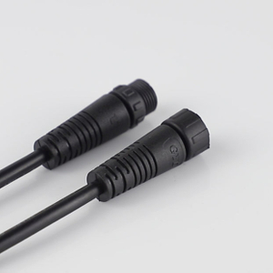 Industriel cirkulær IP67 Vandtæt M12 Nylon 4-benet stik