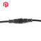 Gylden Kvalitet Billig LED IP68 Vandtæt Stik M15 PVC 2 Pin