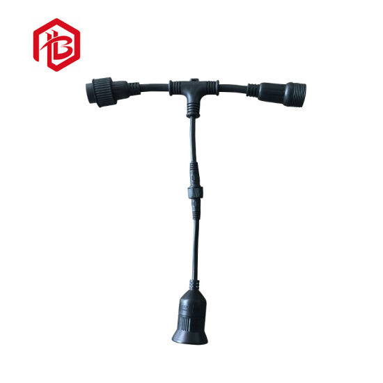 Undervands LED lys lampefatning med kabler ledning