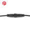 Bett Justeringslængde Vandtæt kabel Nylon M14 5-pin stik